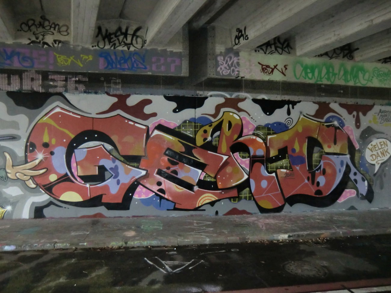 Graffiti Wall in Essen - Photo by Kico_one - Essen, NRW, Ruhrpott (2016)
