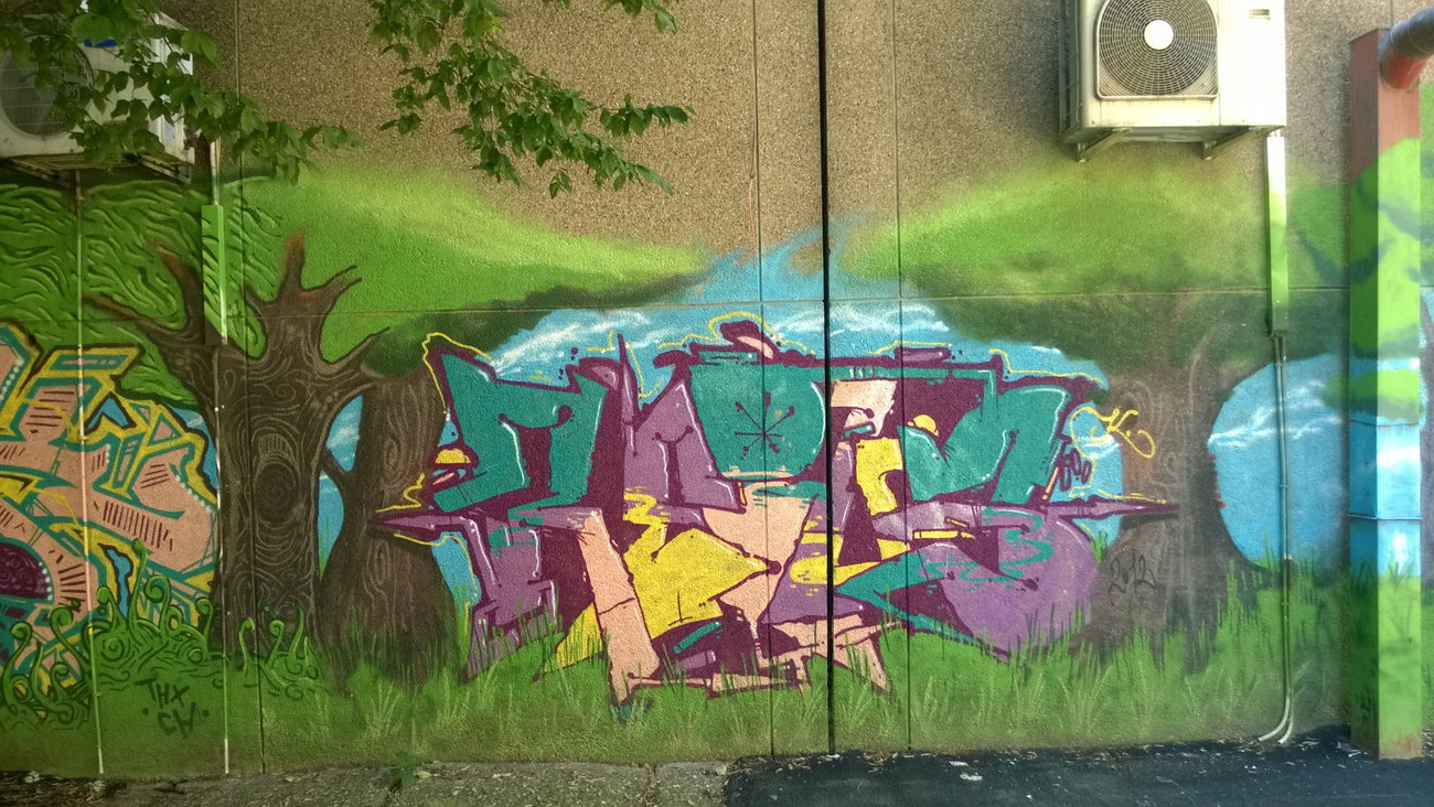 Graffiti Wall in Osijek - Photo by Kico_one - Osijek, Croatia, Hrvatska (2016)