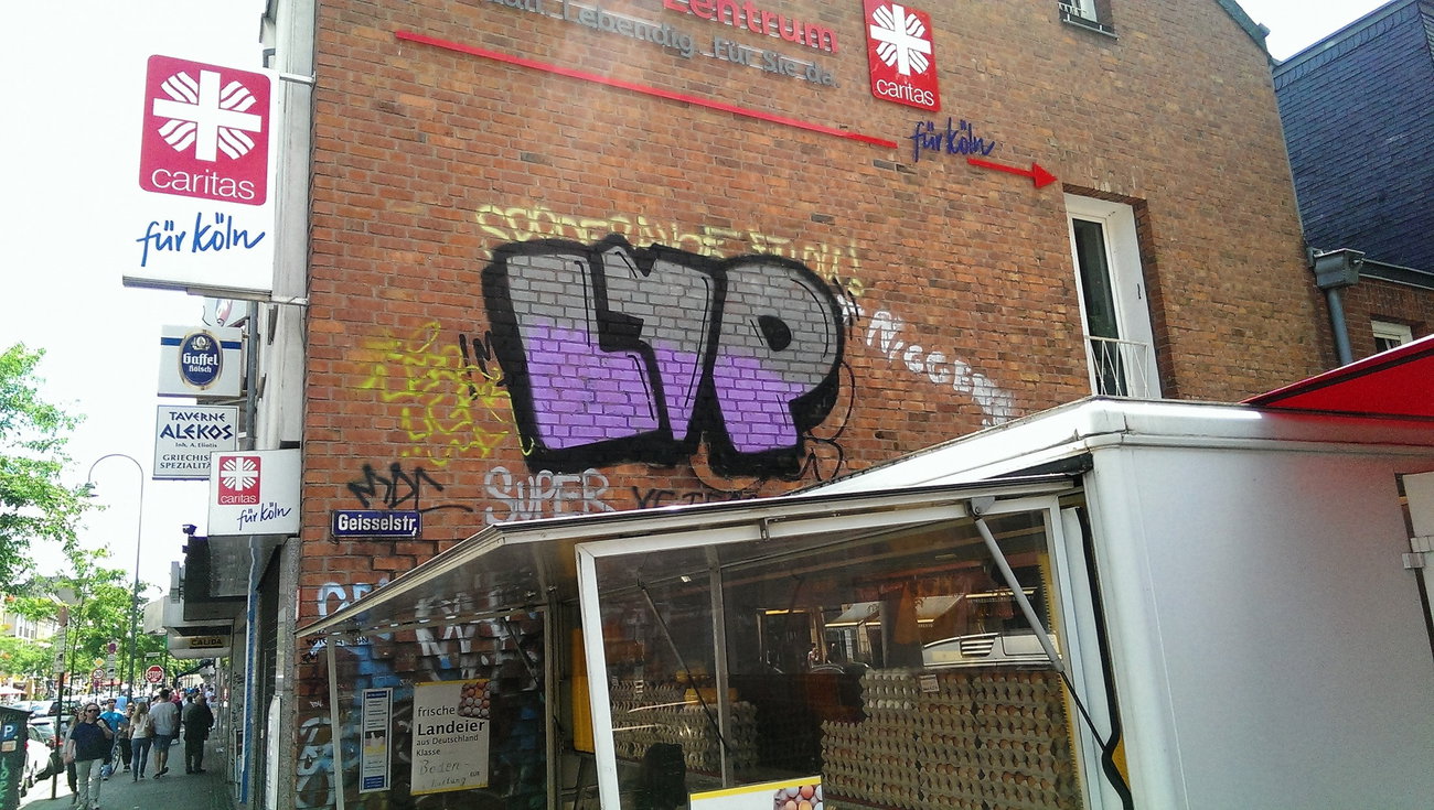 Graffiti Wall in Köln - Photo by Kico_one - Köln, Ehrenfeld, Lyp