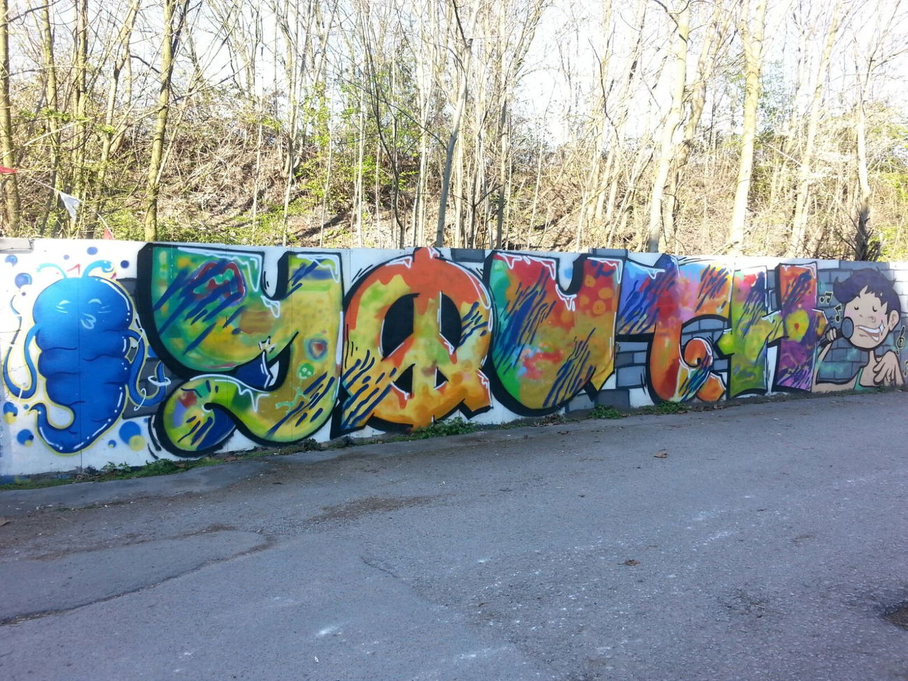 Graffiti Wall in Gelsenkirchen - Photo by Kico_one - Gelsenkirchen, Revierpark