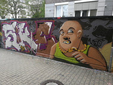 Graffiti Wall in Essen - Photo by Kico_one (2018)