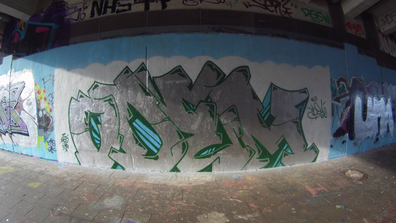 Graffiti Wall in Essen - Photo by Kico_one - Essen, NRW, Ruhrpott (2017)