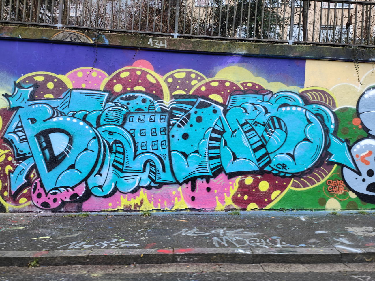 Graffiti Wall in Essen - Photo by Kico_one (2025)