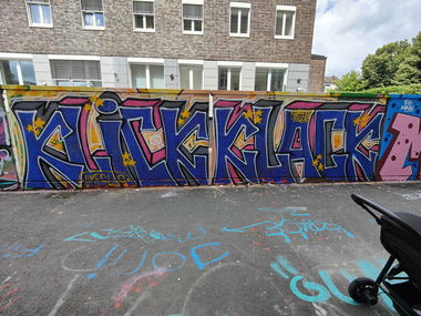 Graffiti Wall in Essen - Photo by Kico_one - Essen, Klickklack (2024)