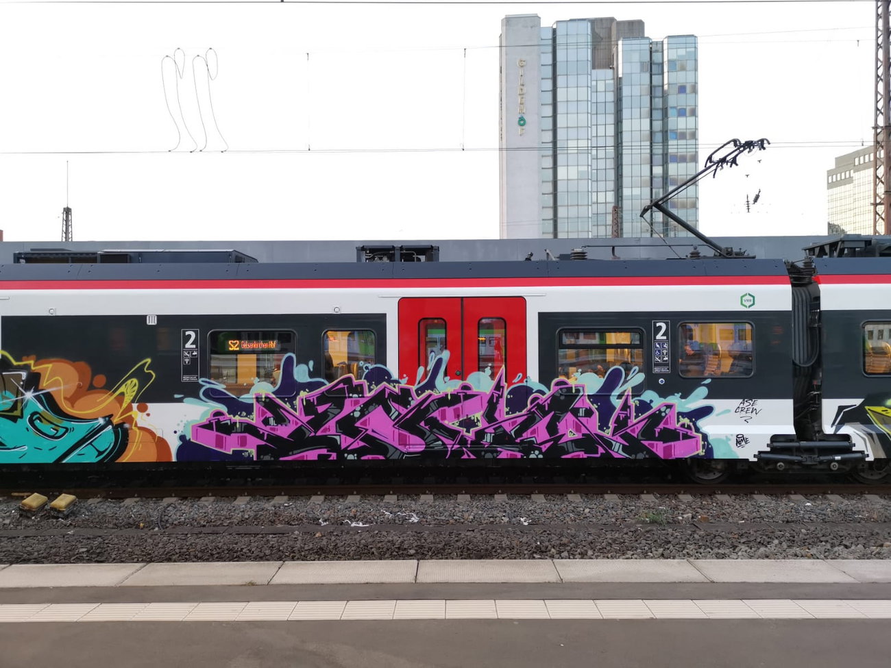 Graffiti Train in Essen - Photo by Kico_one (2025)
