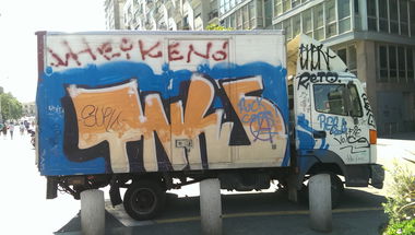 Graffiti Bombing in Barcelona - Photo by Kico_one - Barcelona, Spain, Catalonia