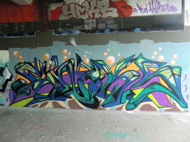 Graffiti Wall in Essen - Photo by Kico_one - Essen, NRW, Ruhrpott (2017)