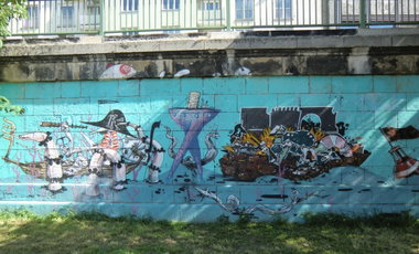 Graffiti Wall in Wien - Photo by Kico_one - Wien, Vienna, Austria