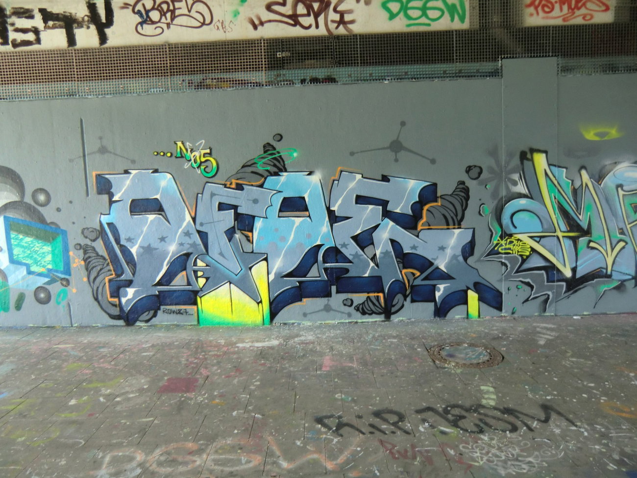 Graffiti Wall in Essen - Photo by Kico_one - Essen, NRW, Ruhrpott (2017)