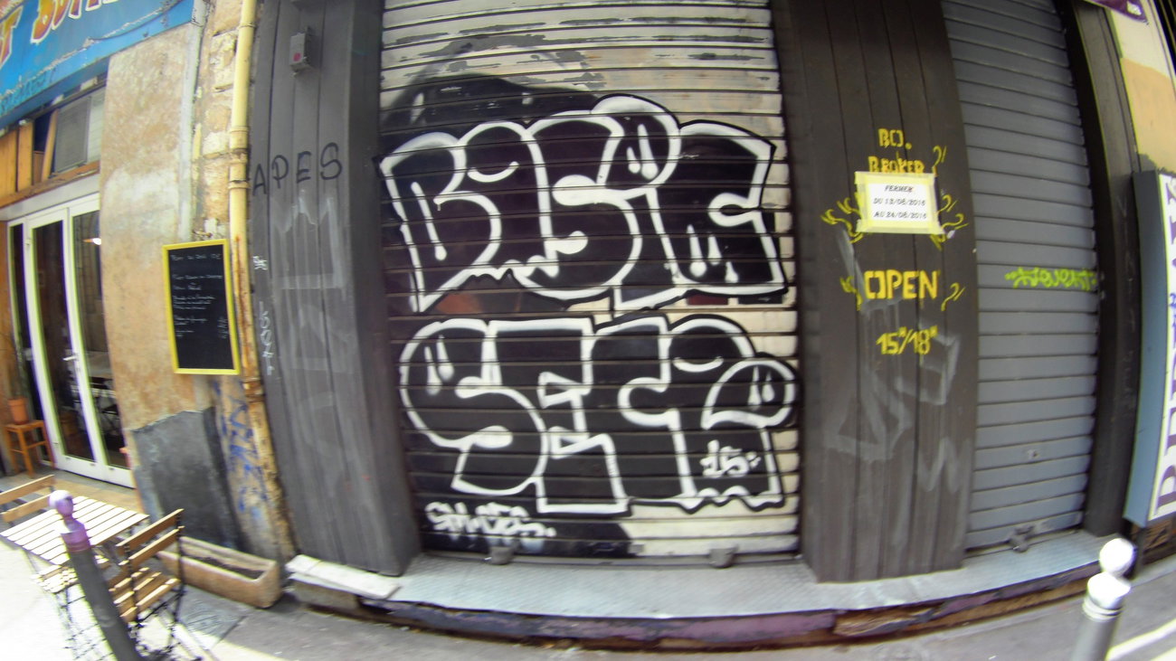 Graffiti Wall in Marseille - Photo by Kico_one - Marseille, France