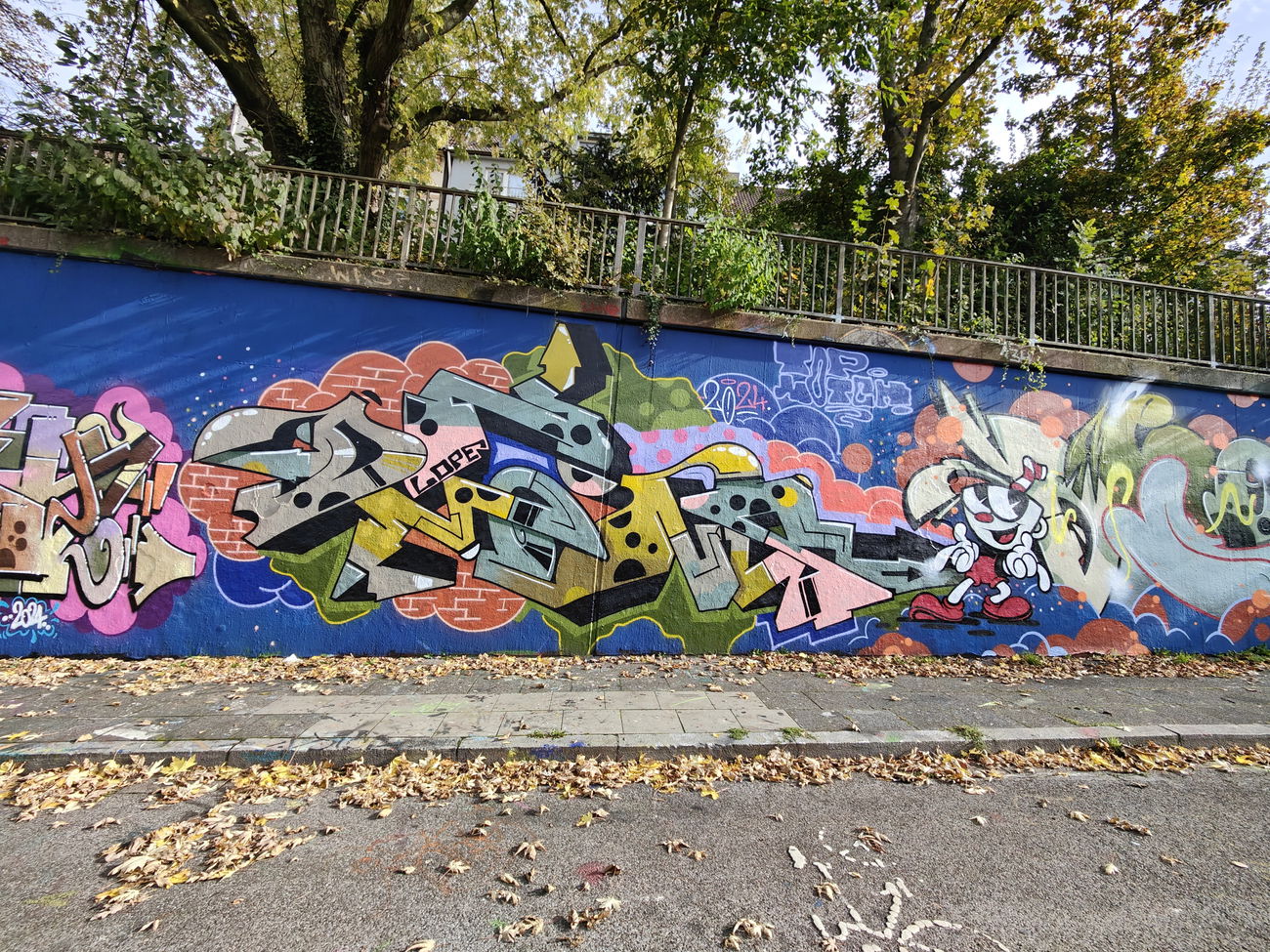 Graffiti Wall in Essen - Photo by Kico_one (2025)