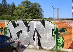 Graffiti Wall in Osijek - Photo by Kico_one (2025)