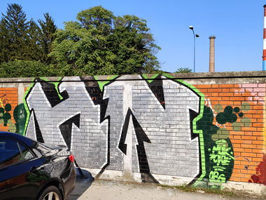 Graffiti Wall in Osijek - Photo by Kico_one (2025)