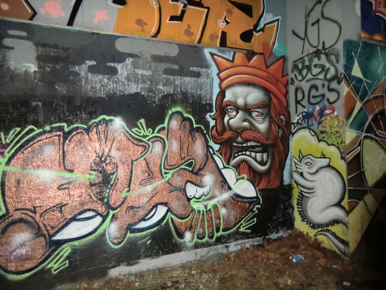 Graffiti Wall in Dachau - Photo by Kico_one - Dachau, Germany