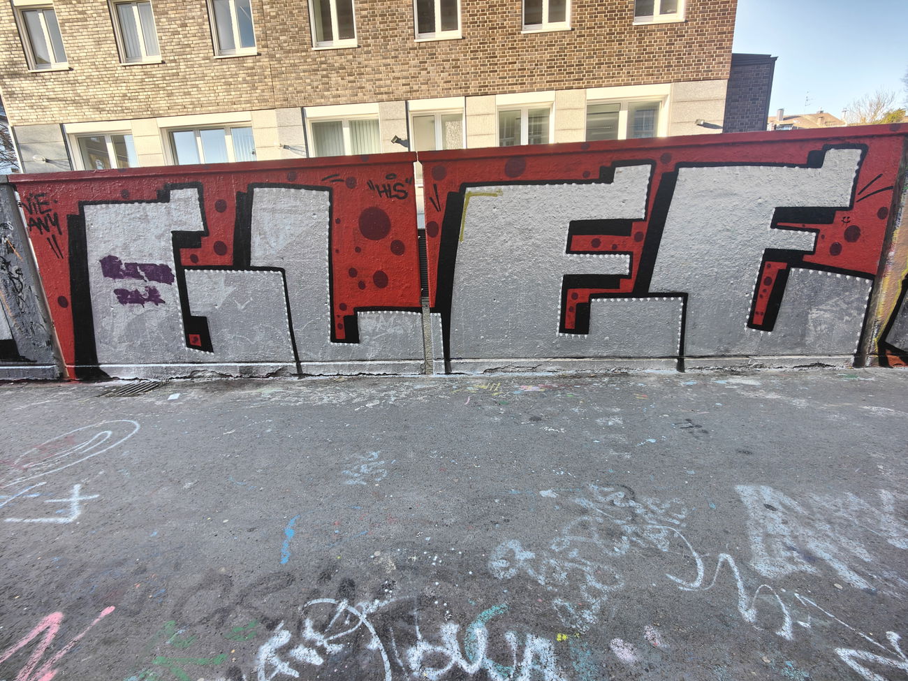 Graffiti Wall in Essen - Photo by Kico_one - Essen, Glee (2025)
