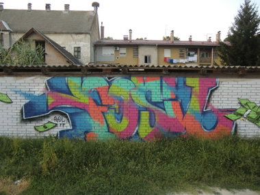 Graffiti Wall in Donji Miholjac - Photo by Kico_one - BackyardFestival, Croatia, DonjiMiholjac (2015)