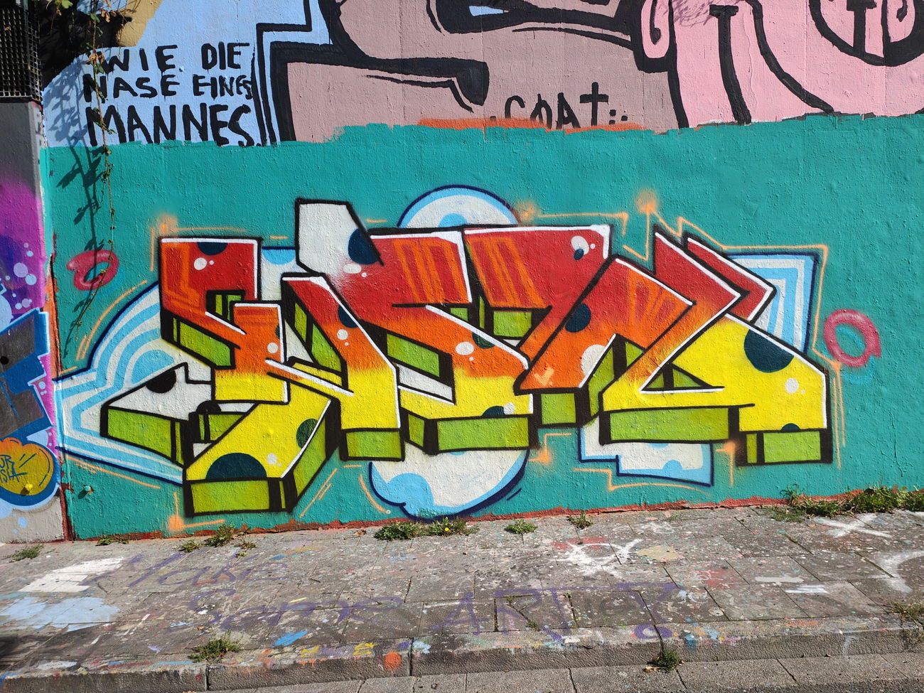 Graffiti Wall in Essen - Photo by Kico_one - Essen, Ruhrgebiet, USW (2023)