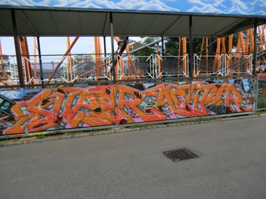 Graffiti Wall in Wien - Photo by Kico_one - Wien, Vienna, Austria
