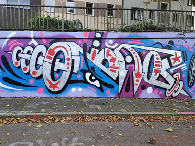 Graffiti Wall in Essen - Photo by Kico_one (2025)