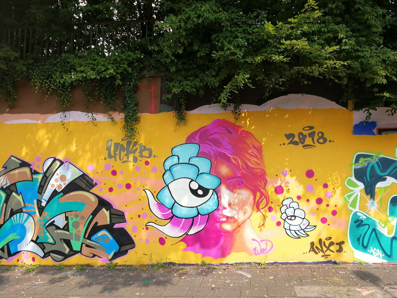 Graffiti Wall in Essen - Photo by Kico_one - Essen, NRW, Ruhrpott