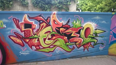 Graffiti Wall in Essen - Photo by Kico_one - Essen, Nrw, Ruhrpott (2016)