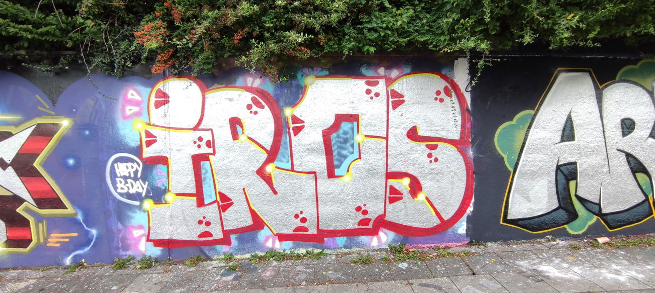 Graffiti Wall in Essen - Photo by Kico_one (2021)