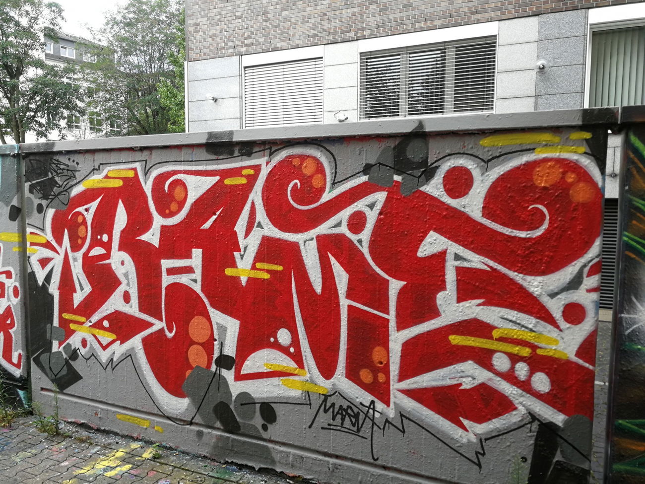 Graffiti Wall in Essen - Photo by Kico_one - Essen, NRW, Ruhrpott (2020)