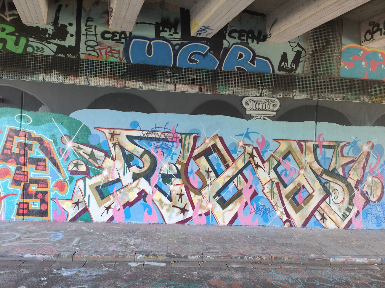 Graffiti Wall in Essen - Photo by Kico_one - Essen, Ruhrgebiet, GFS (2023)