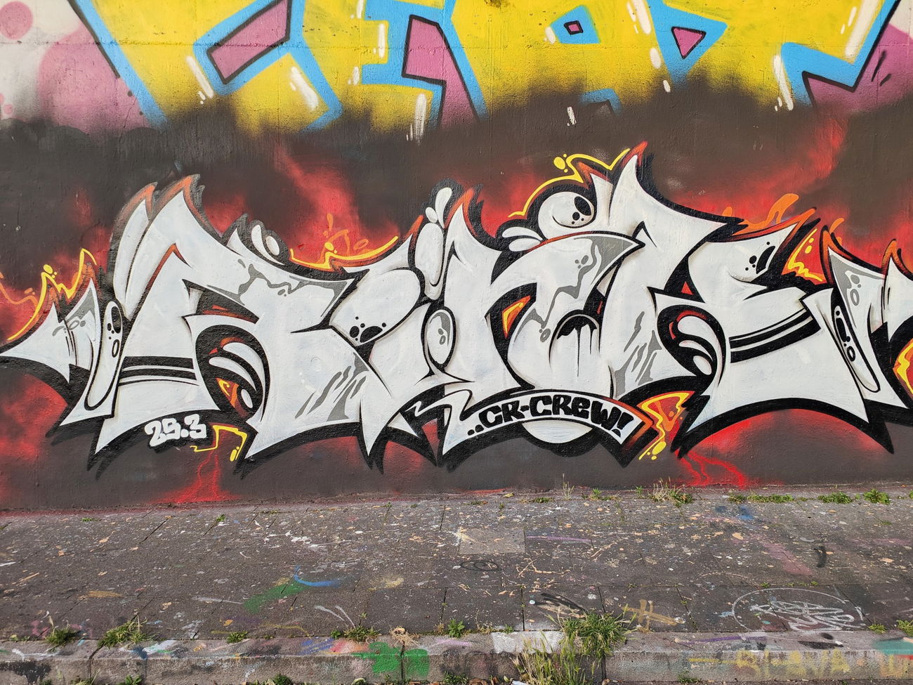 Graffiti Wall in Essen - Photo by Kico_one - Rink (2022)