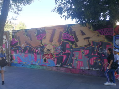 Graffiti Wall in Madrid - Photo by Kico_one - Madrid, Espana