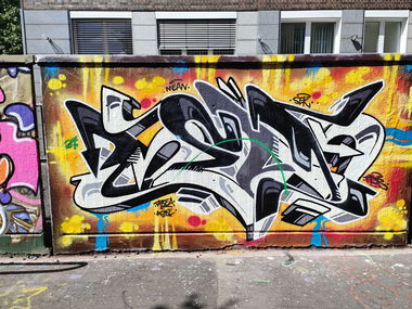 Graffiti Wall in Essen - Photo by Kico_one (2024)
