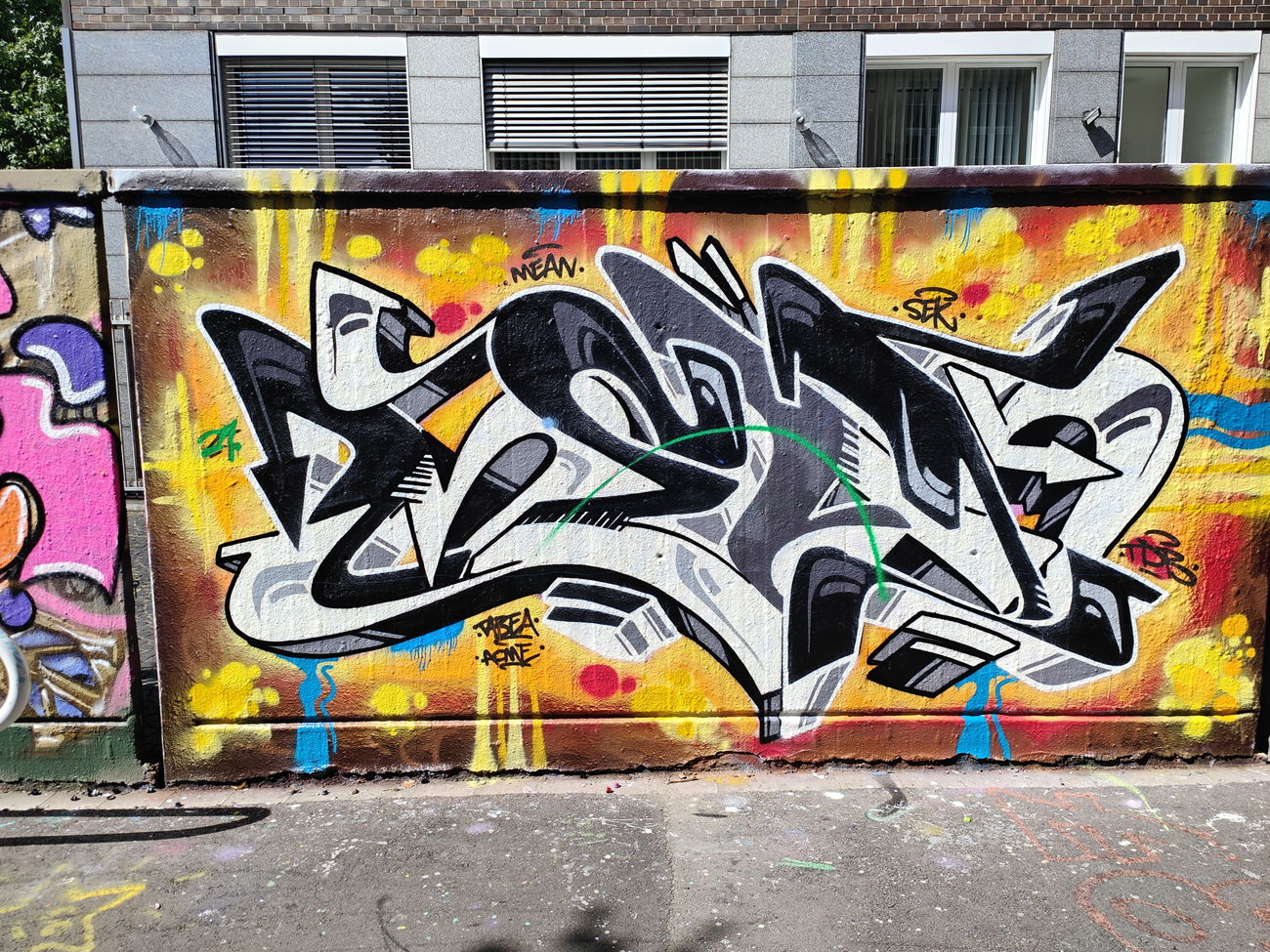 Graffiti Wall in Essen - Photo by Kico_one (2024)