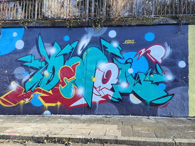 Graffiti Wall in Essen - Photo by Kico_one - Essen, Demon (2025)