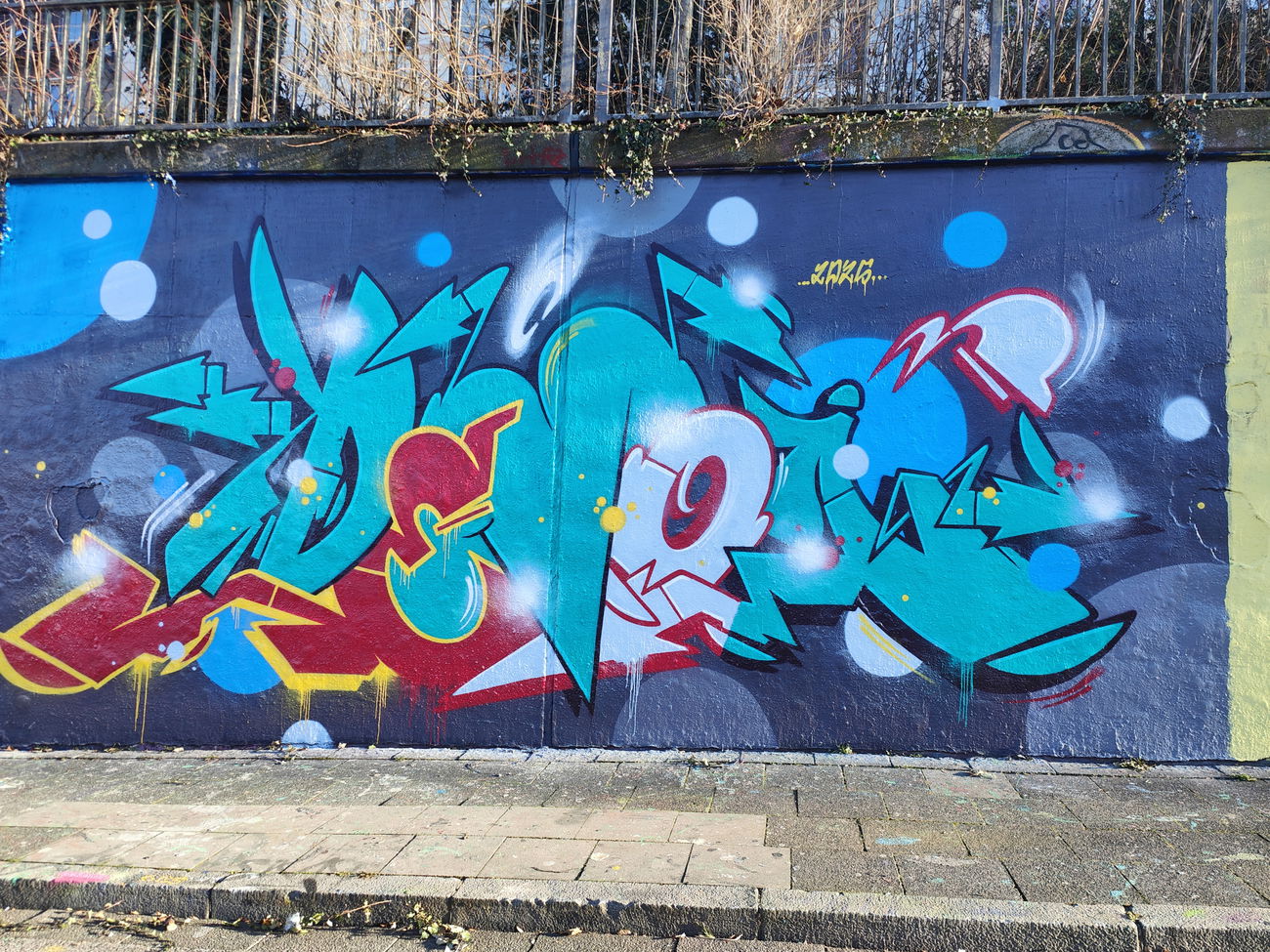 Graffiti Wall in Essen - Photo by Kico_one - Essen, Demon (2025)