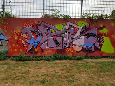 Graffiti Wall in Essen - Photo by Kico_one - Essen, NRW, Ruhrpott (2018)