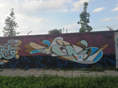 Graffiti Wall in Osijek - Photo by Kico_one - Croatia, Hrvatska, Osijek