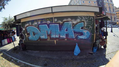 Graffiti Bombing in Roma - Photo by Kico_one - DMAS, Roma, Italy