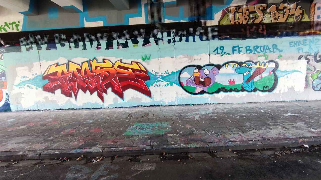 Graffiti Wall in Essen - Photo by Kico_one (2021)