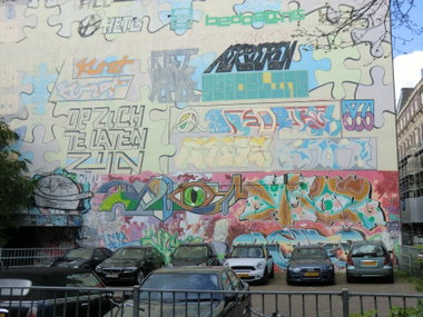 Graffiti Wall in AMSTERDAM - Photo by Kico_one - Amsterdam, Netherlands