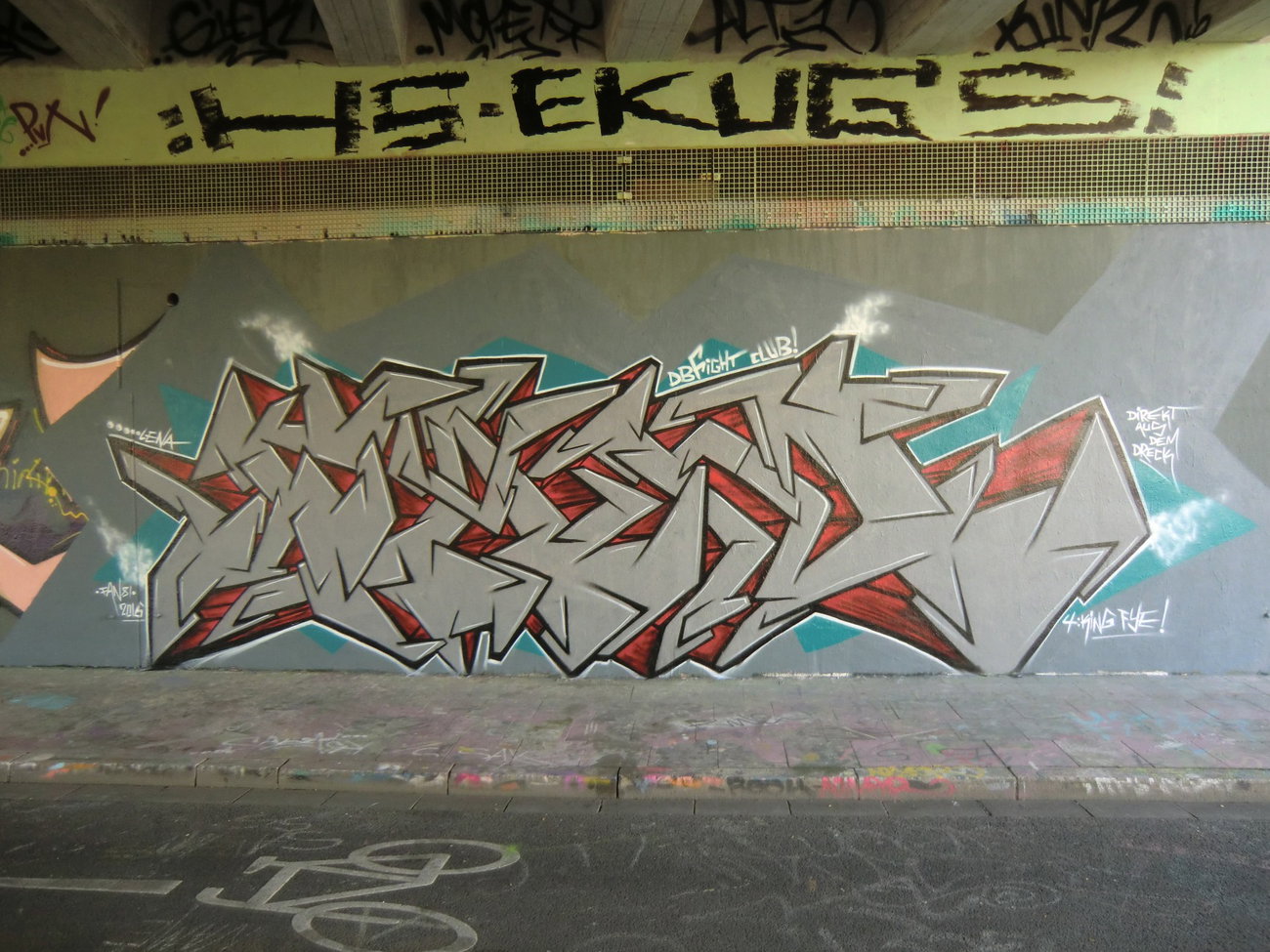 Graffiti Wall in Essen - Photo by Kico_one - Essen, Nrw, Ruhrpott (2016)