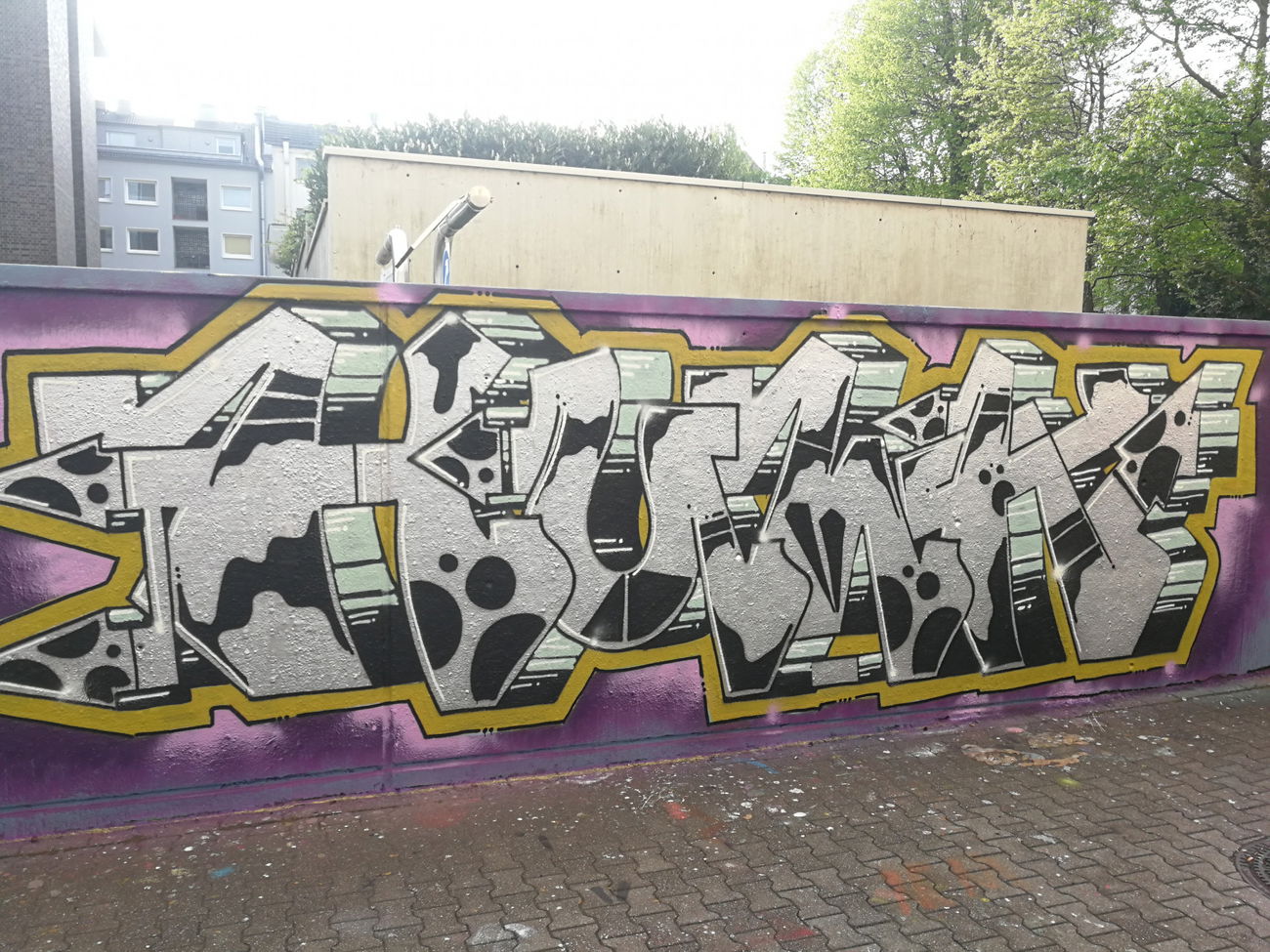Graffiti Wall in Essen - Photo by Kico_one - Essen, NRW, Ruhrpott (2020)