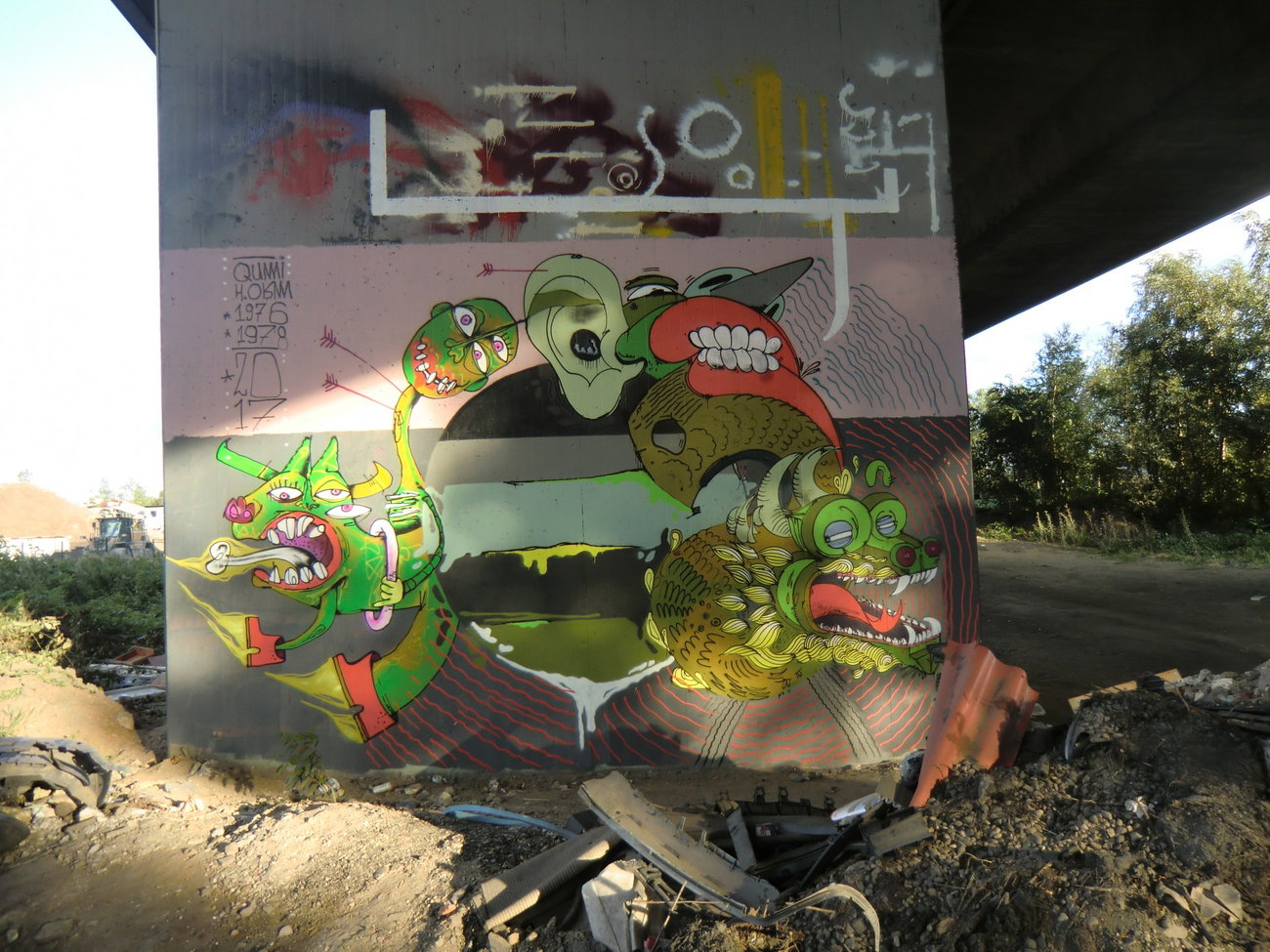 Graffiti Wall in Essen - Photo by Kico_one - Essen, NRW, Ruhrpott (2017)