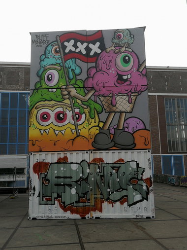 Graffiti Wall - Photo by Kico_one - Amsterdam, Netherlands