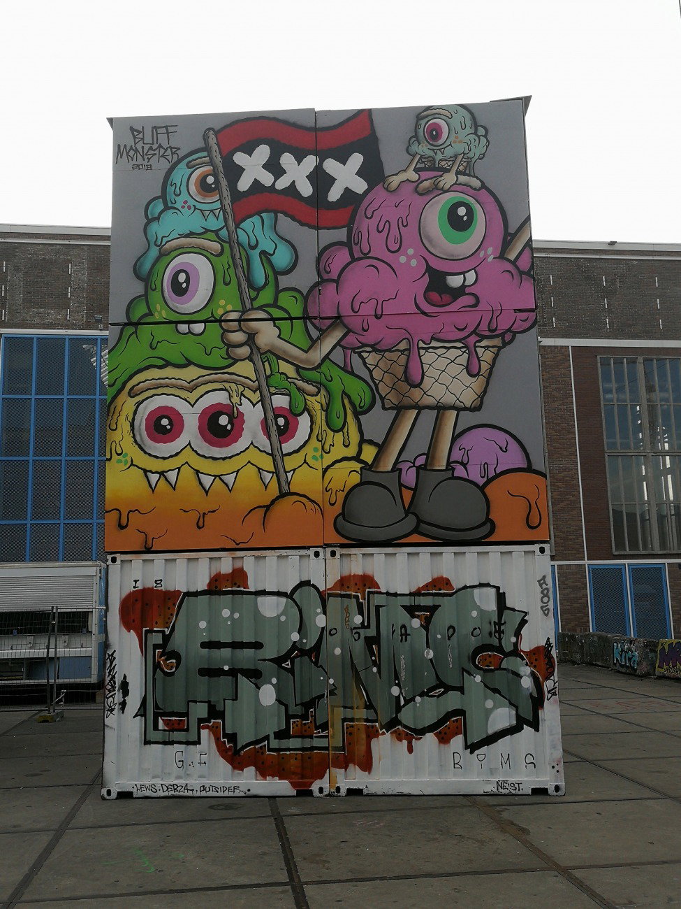 Graffiti Wall - Photo by Kico_one - Amsterdam, Netherlands