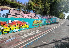 Graffiti Wall in Essen - Photo by Kico_one - Essen, Ruhrgebiet, USW (2023)