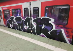 Graffiti Train - Photo by Kico_one - Ei, Eier, Eicrew