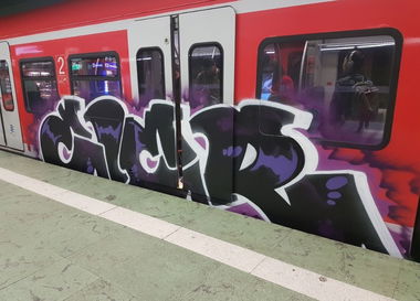 Graffiti Train - Photo by Kico_one - Ei, Eier, Eicrew