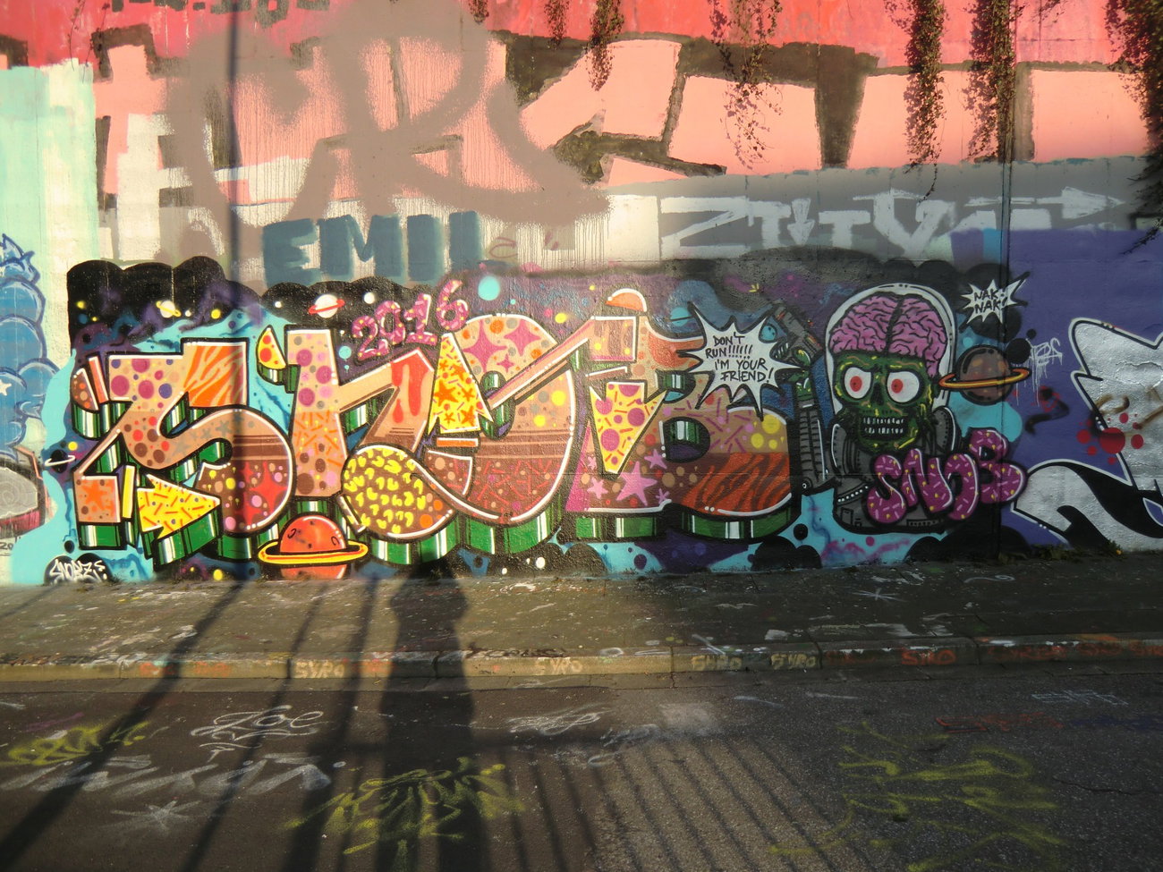 Graffiti Wall in Germany - Photo by Kico_one - Snob, Essen, NRW (2016)