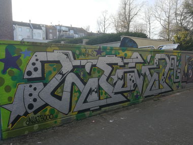 Graffiti Wall in Essen - Photo by Kico_one - Essen, NRW, Ruhrpott (2020)