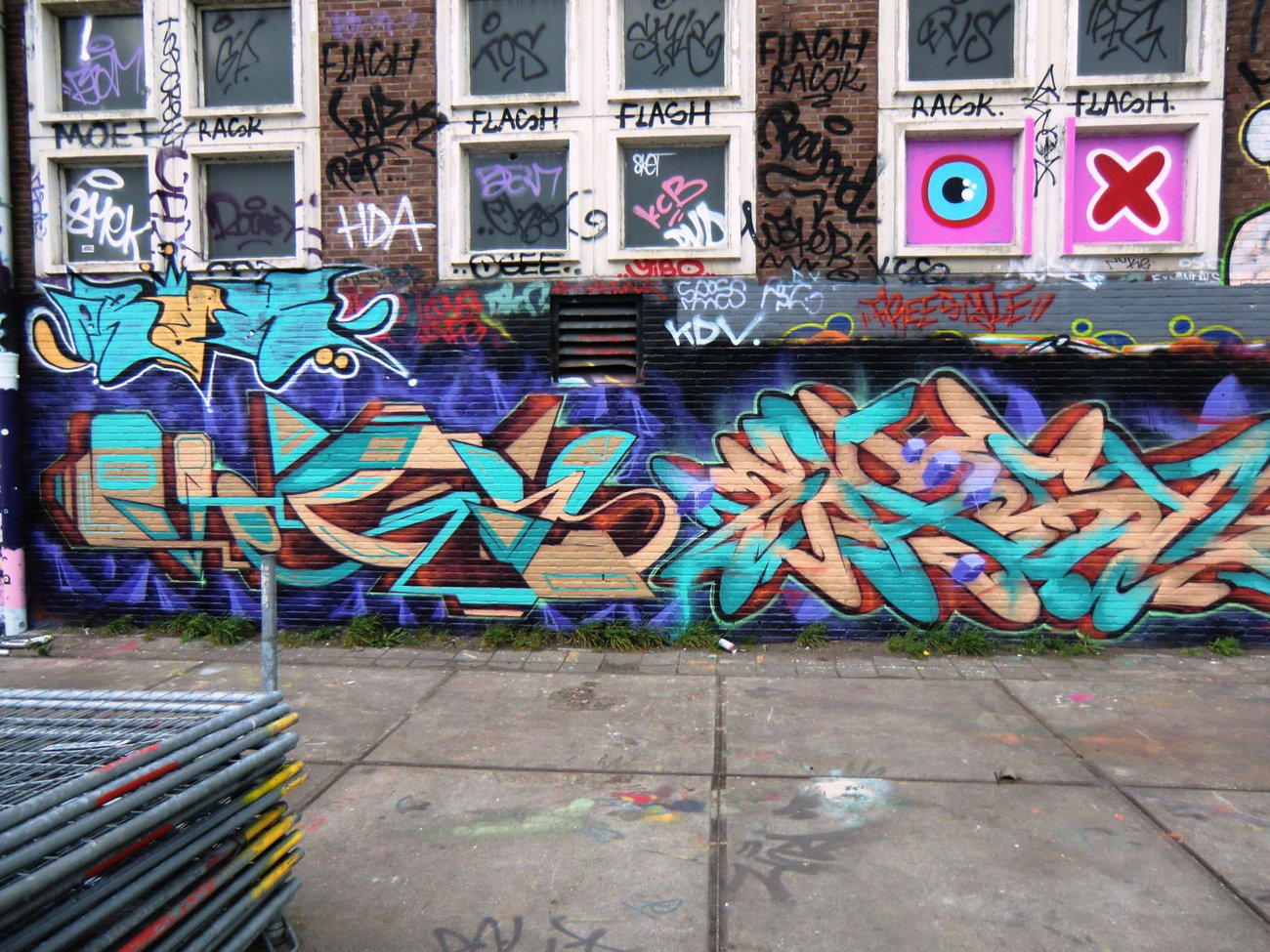 Graffiti Wall in Amsterdam - Photo by Kico_one - Amsterdam, NSDM, Werf (2015)